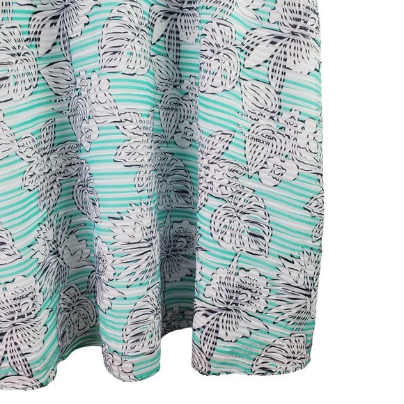 Crown & Ivy Montauk Signature Weekend Shift Dress in Mint & Navy, NWT, Sz XXL - Picture 5 of 8